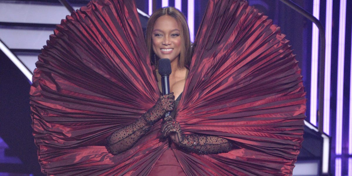 Tyra Banks, host of ‘Dancing With the Stars,’ on her viral dress