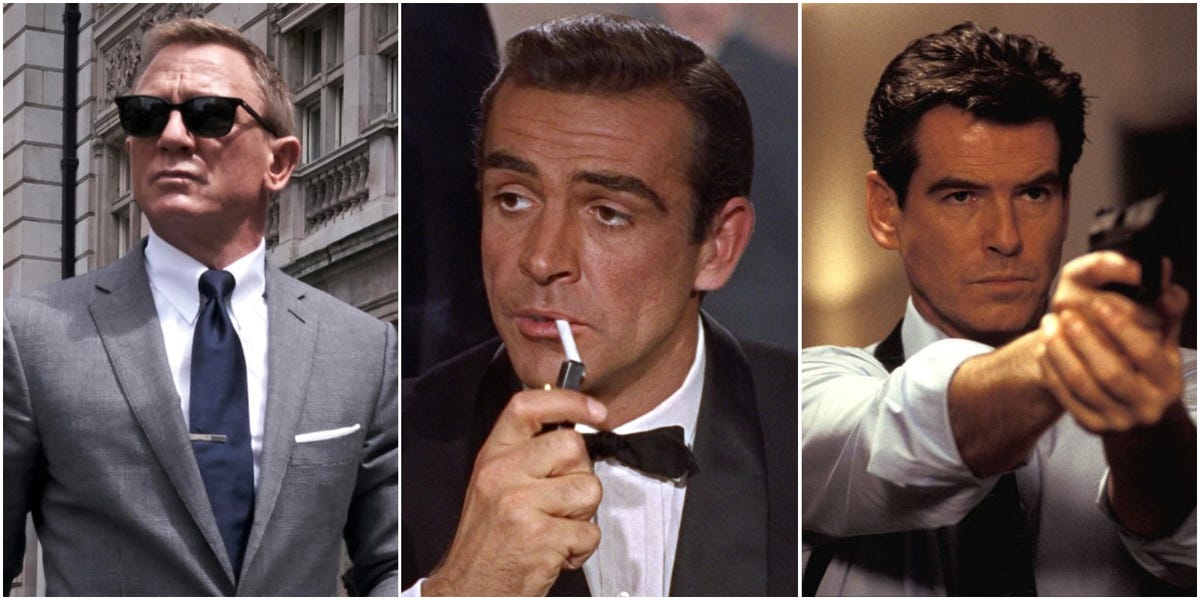The List of Every Actor Who Has Played James Bond.