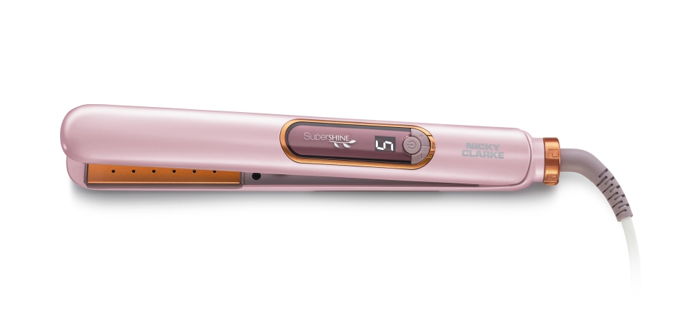 The Nicky Clarke straighteners come at a cheaper price and in pink