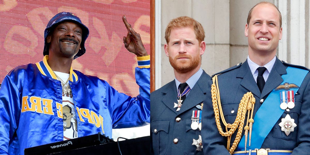 Snoop Dogg Is Friends With Prince Harry, Prince William