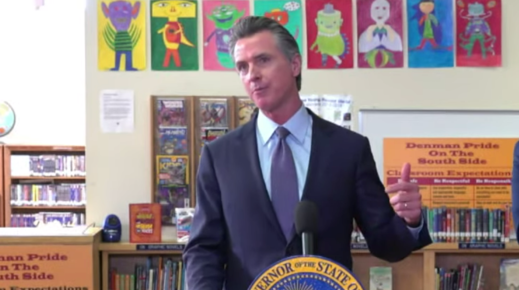 Gavin Newsom Announces State Will Mandate Vaccines for All Students