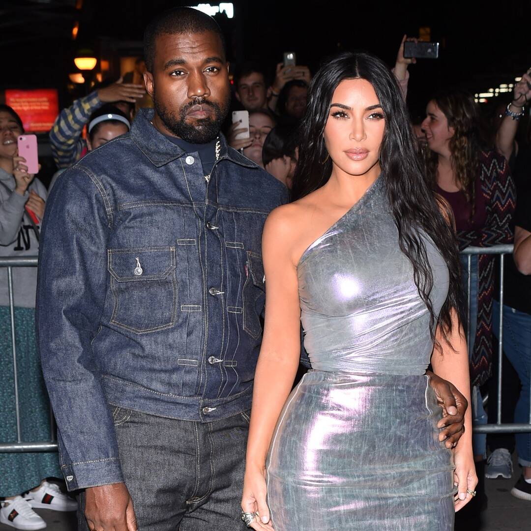 Kim Kardashian is a standout in Head to Toe Purple for Dinner with Kanye