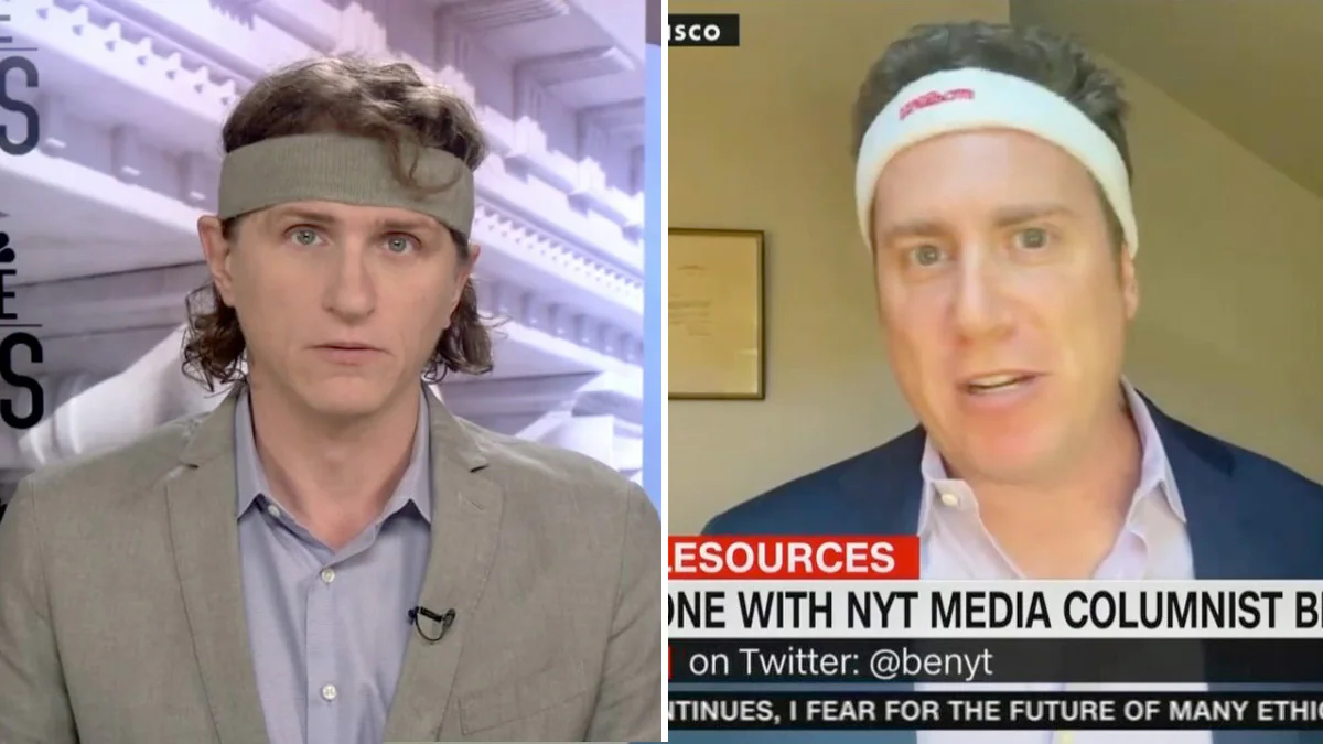 Male Journalists Rock Headbands on Sunday Talk Shows
