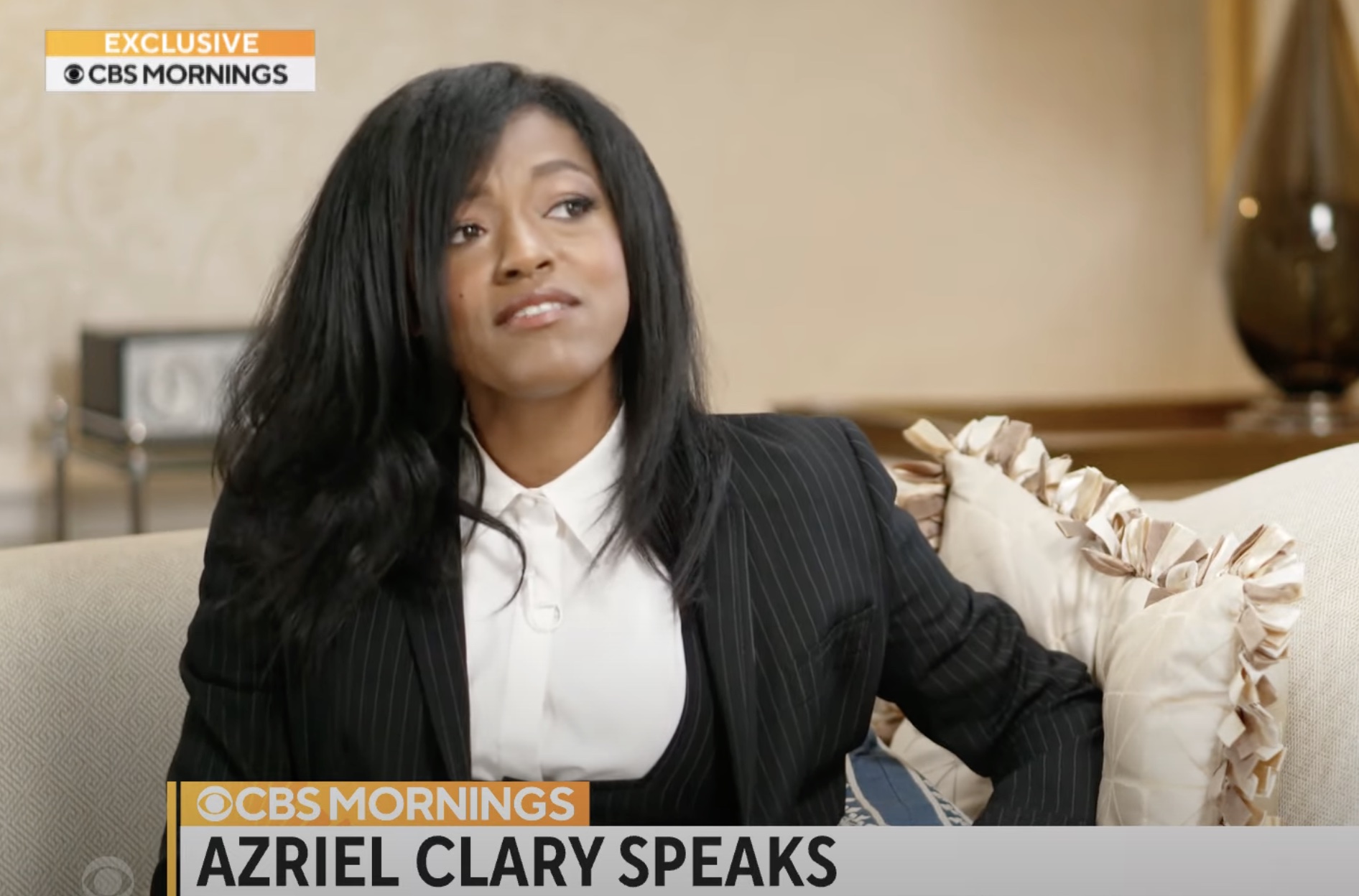 R. Kelly Survivor Azriel Clary Sits Down With Gayle King for Interview