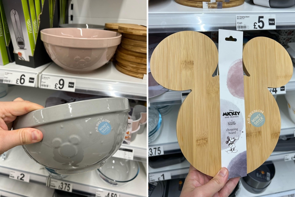 Shoppers are scrambling to get their hands on ASDA’s new Disney cookware range with prices starting at just £3