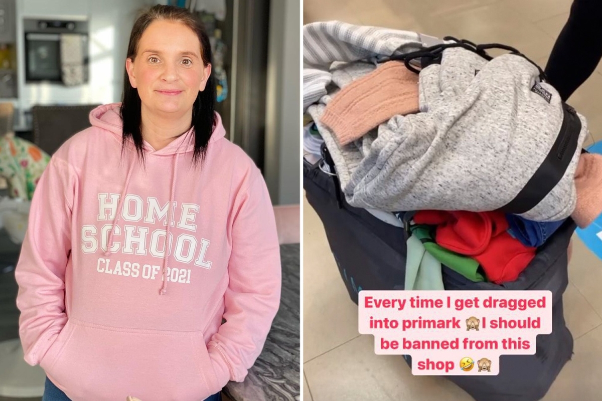 Sue Radford shows off her HUGE £300 Primark haul, as the mum-of-22 jokes she should be banned from the shop