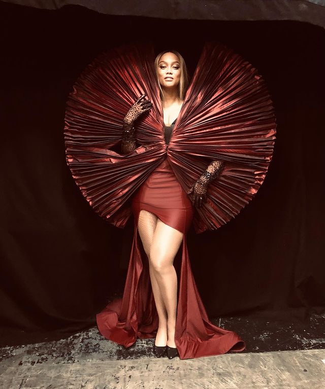 Tyra Banks Claps Back At Critics Of Her Viral Dress