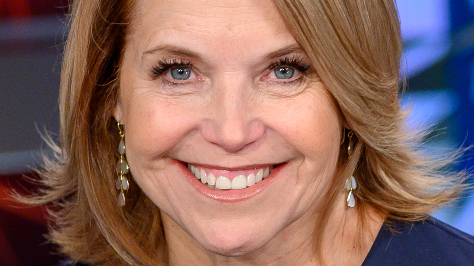 Who did Katie Couric secretly fall in love with?