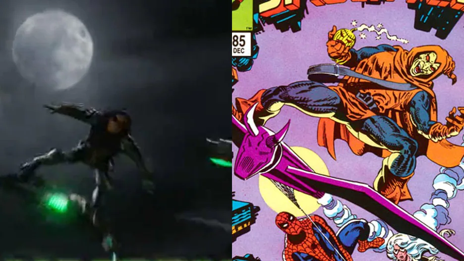 Spider-Man No Way Home Hobgoblin Side by Side