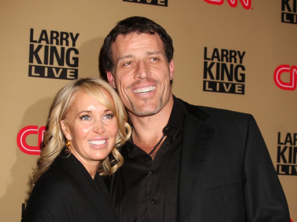 Who is tony robbins married to