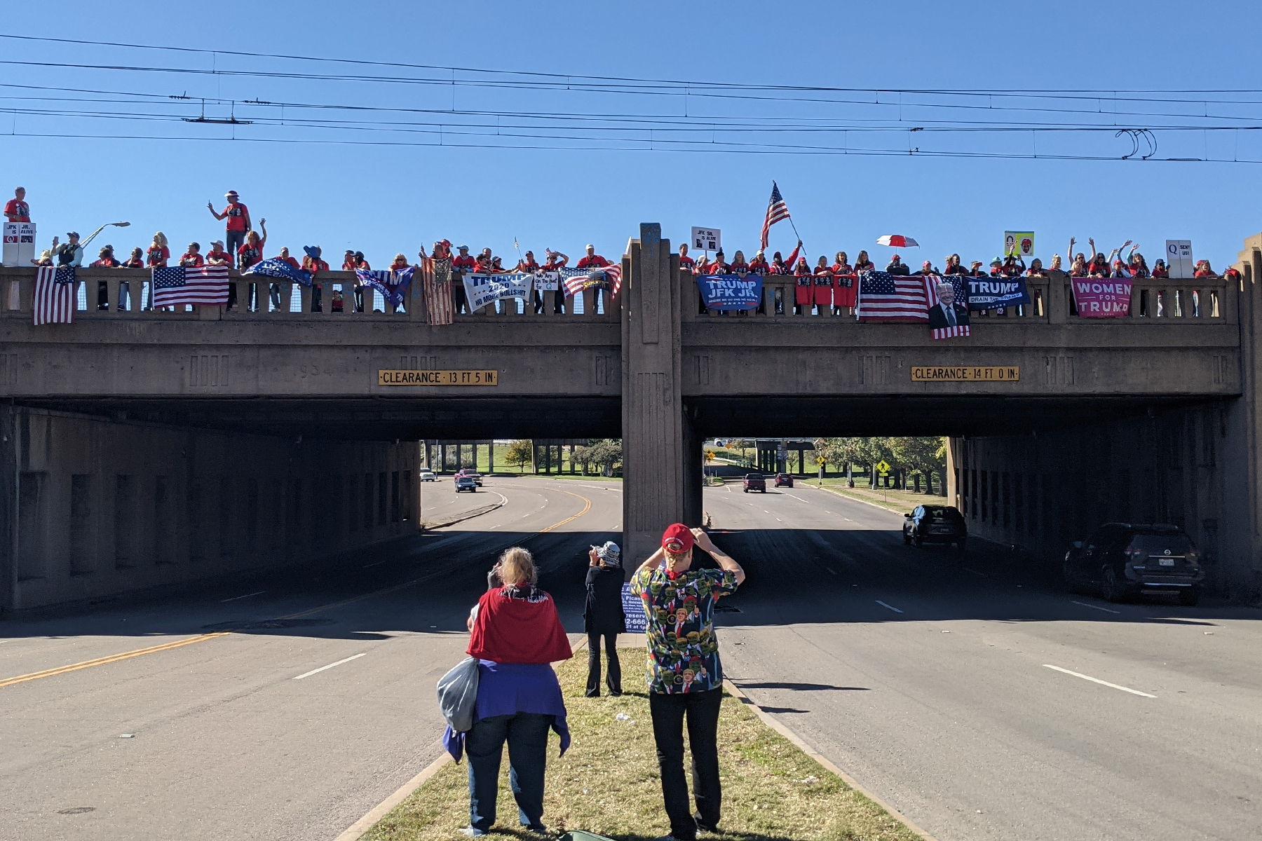 Dallas: Traditional JFK conspiracy theorists and QAnon fans meet up