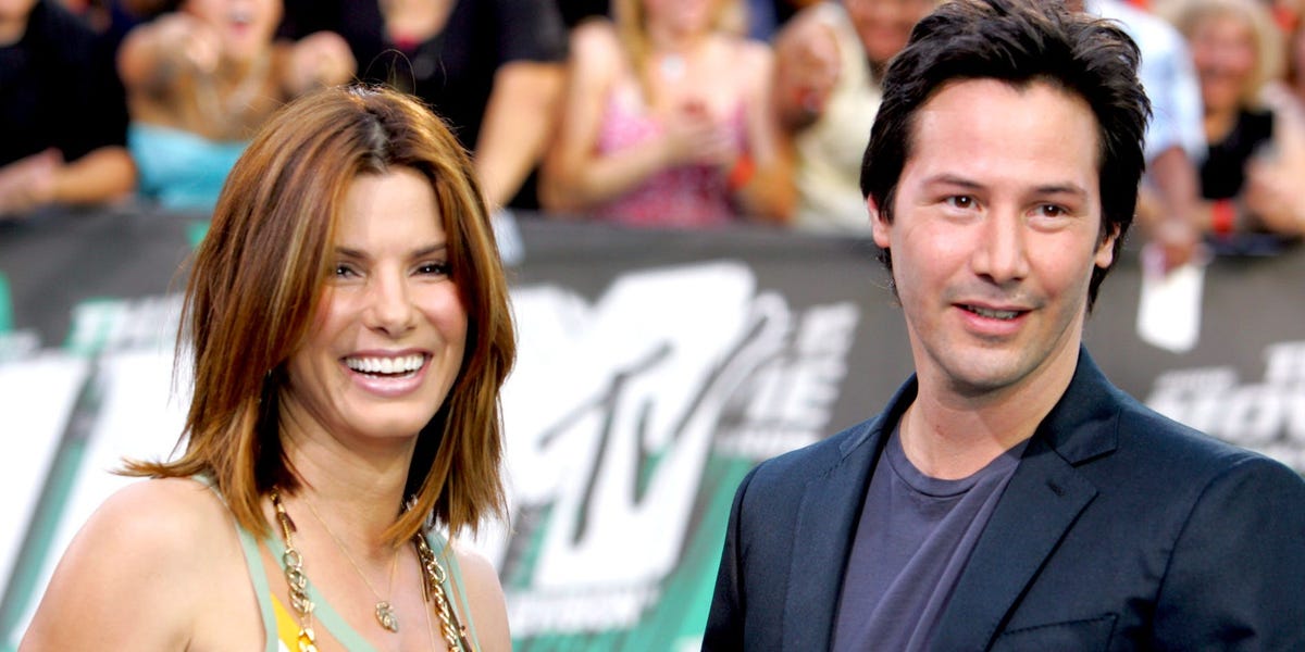 Sandra Bullock reveals that Keanu Reeves gifted her champagne and truffles
