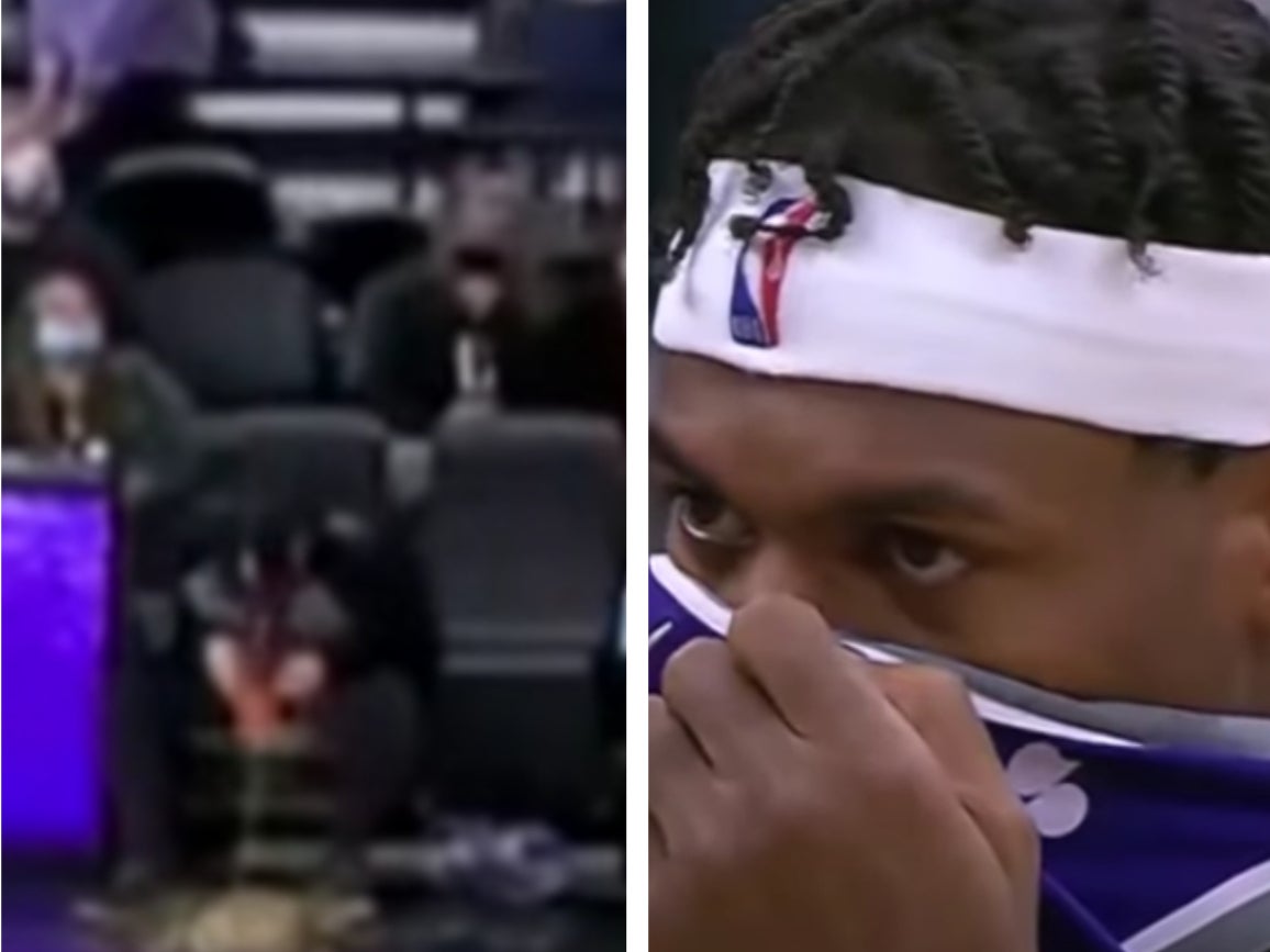 NBA game delayed after fan vomits on court in league’s ‘craziest’Moment