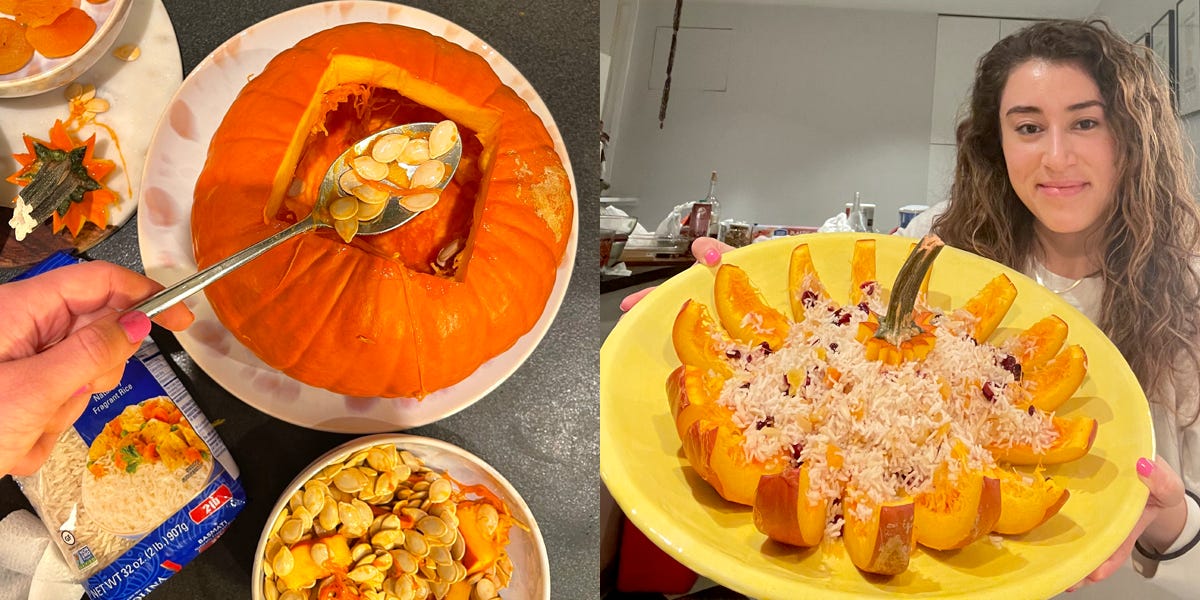 My Family’s Favorite Vegetarian Pumpkin Recipe for Thanksgiving. Photo