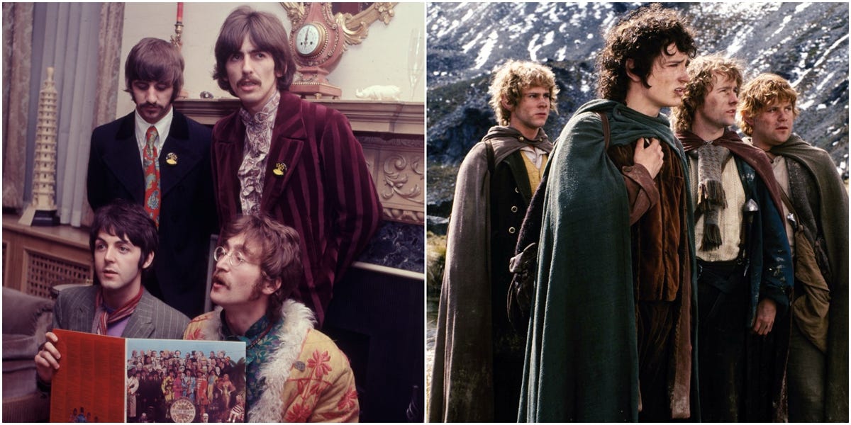 J.R.R. Tolkien Denies the Beatles Making a “Lord of the Rings” Movie