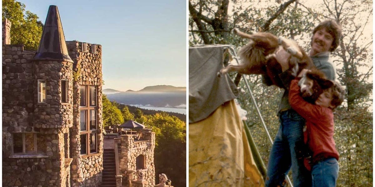 Three Mini Castles in New York with Lake George Views
