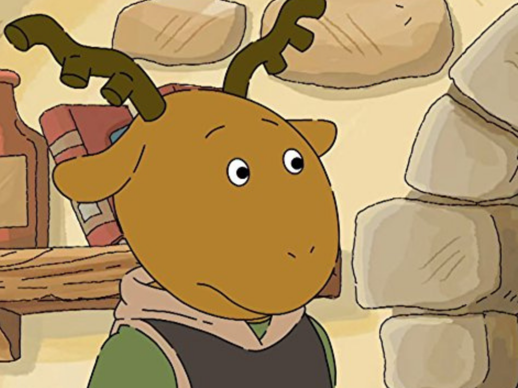 George Lundgren is a deer on the show Arthur