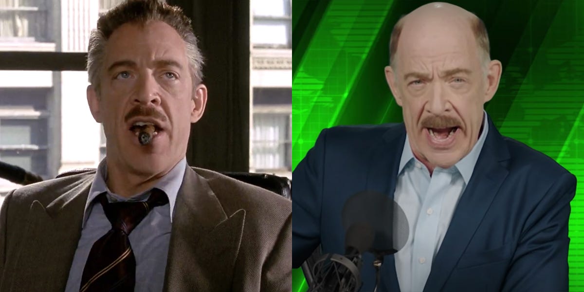 Why J. Jonah Jameson Has Different Look