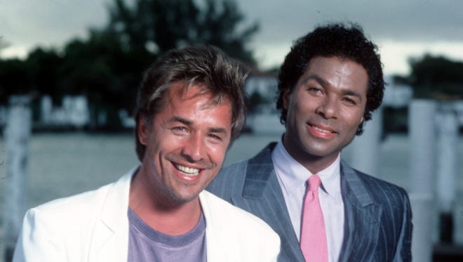 Don Johnson and Philip Michael Thomas played stylish undercover cops in "Miami Vice."