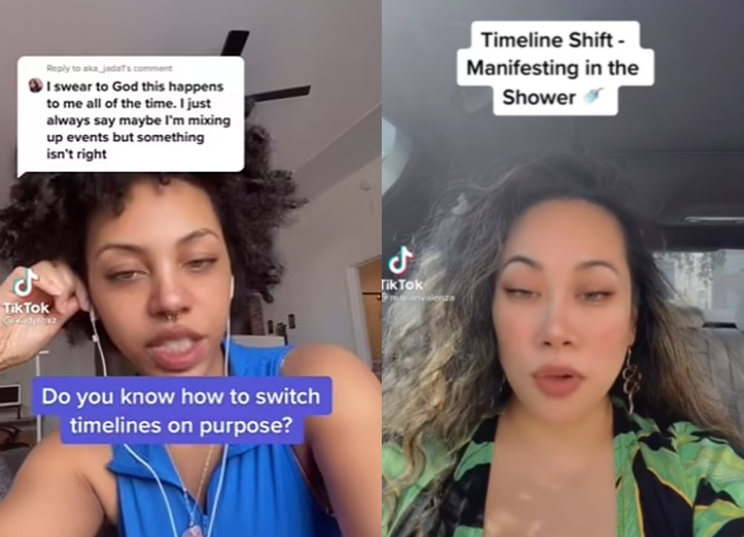 TikTok users claim they can ‘shift’You can create different realities with a shower