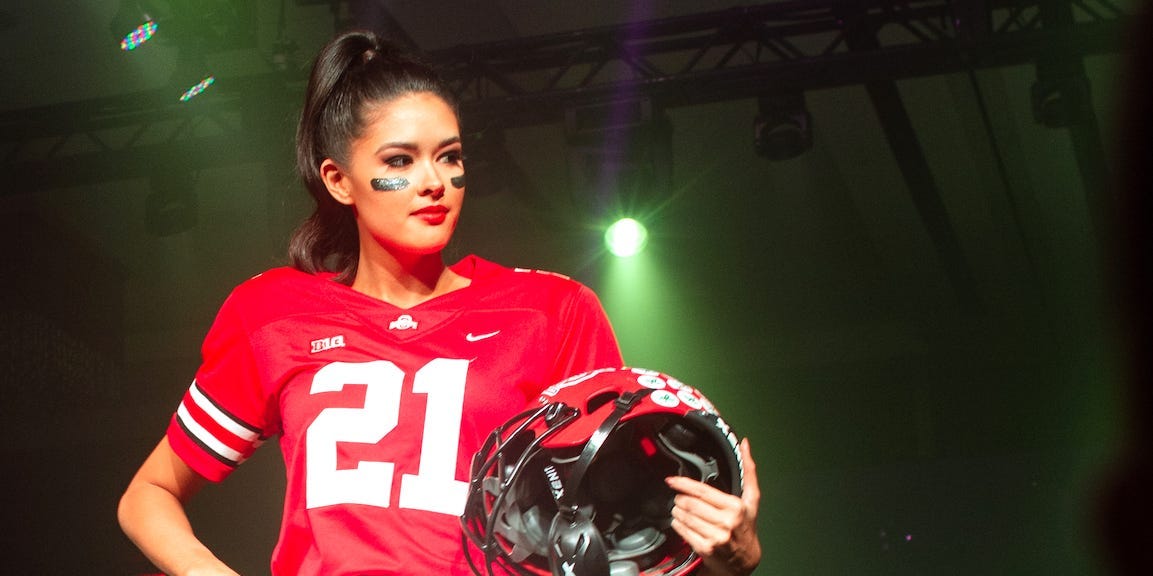 Miss USA pageant queen wears Ohio State uniform after Michigan loss