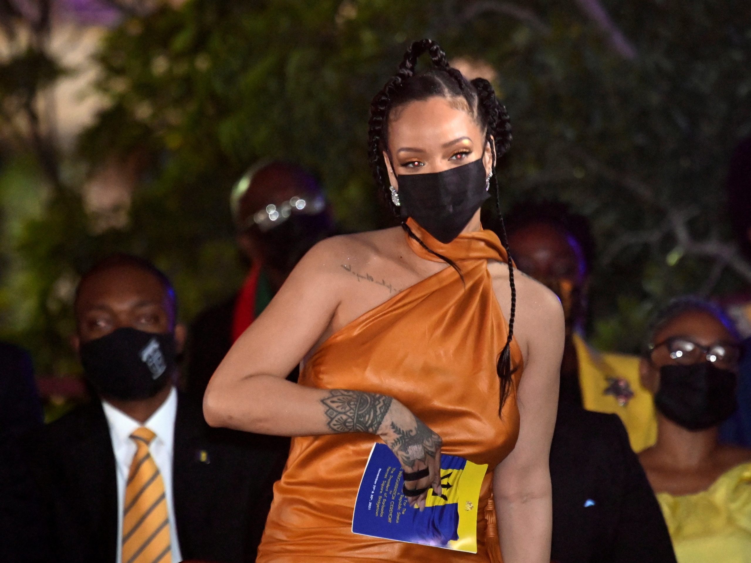 Rihanna made national hero after Barbados becomes republic