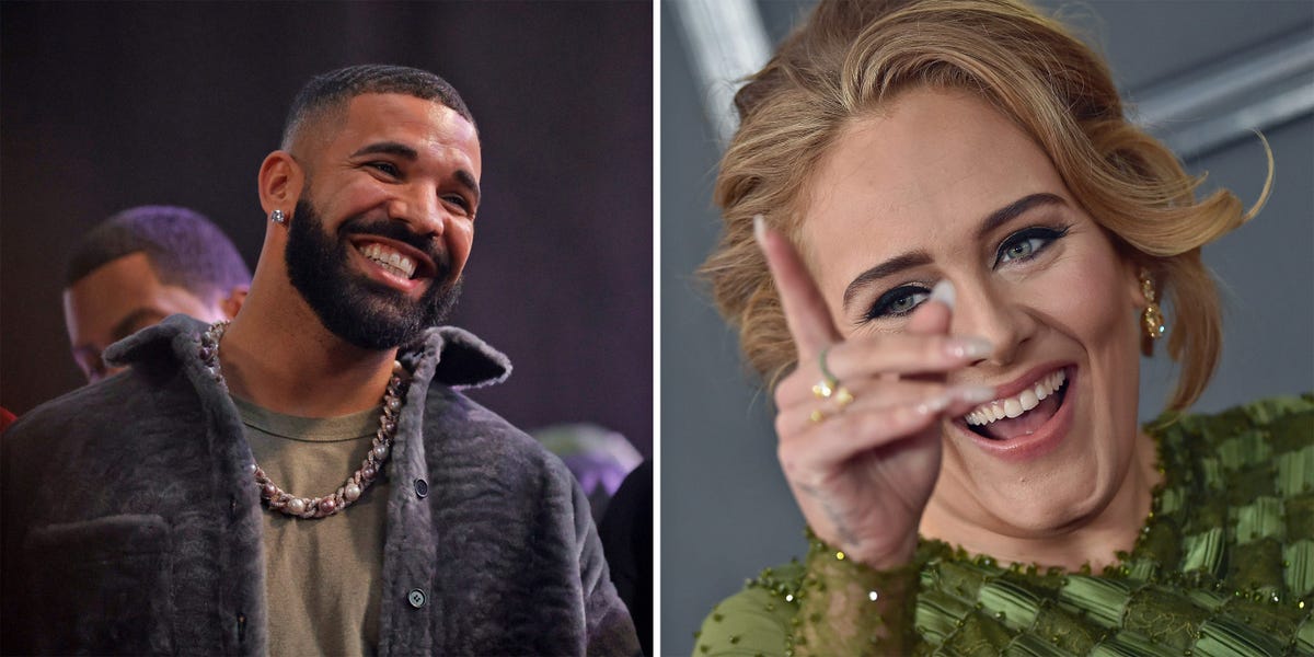 Adele says Drake and She Are a Dying Breed of Old School Artists