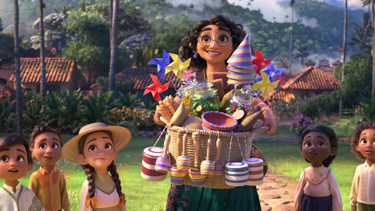 Disney goes to Colombia for a moving but overstuffed family comedy-adventure