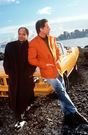 Don Johnson starred as Nash Bridges and Cheech Marin as partner Joe Dominguez in "Nash Bridges" on CBS for six seasons.
