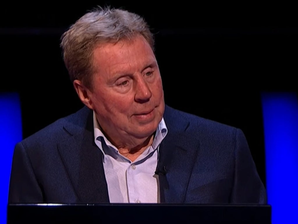 In the unfortunate Who Wants To Be A Millionaire mistake, Harry Redknapp is TV history