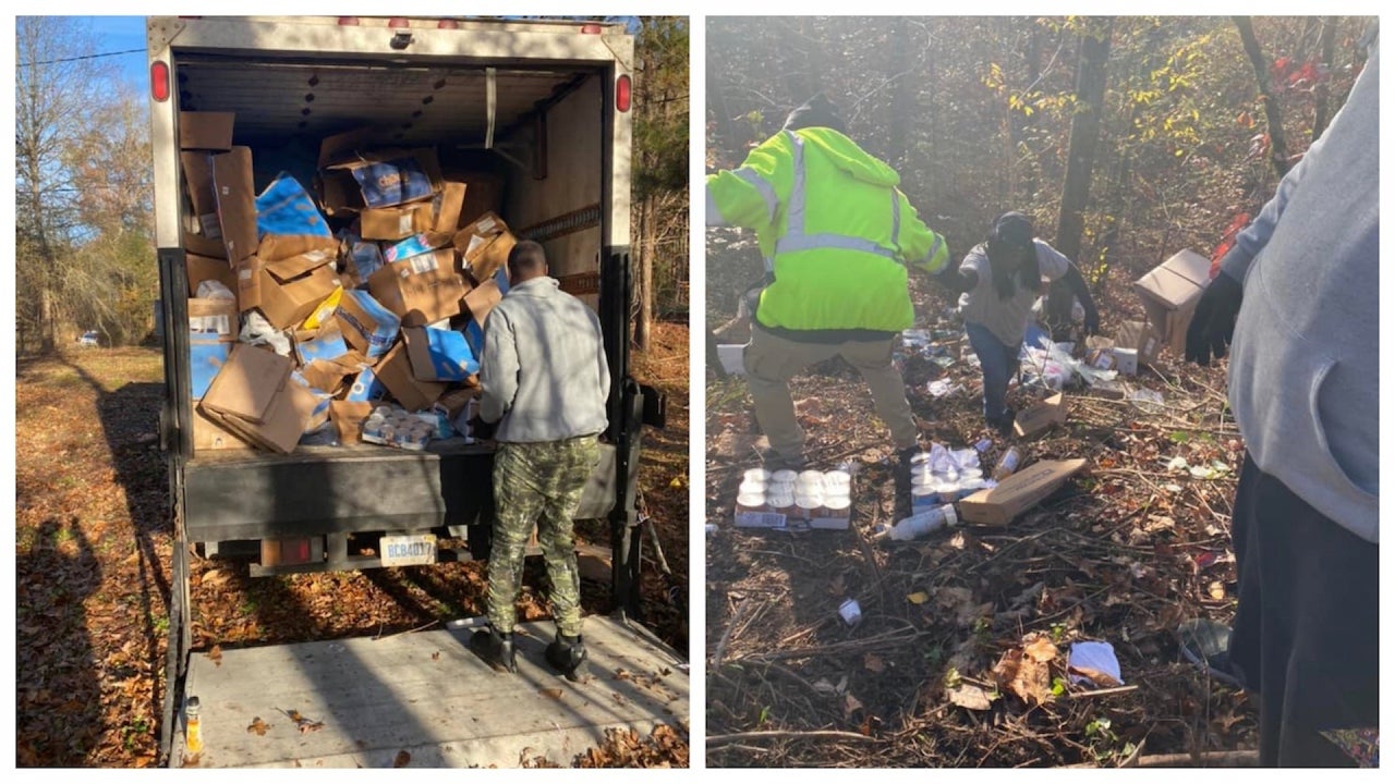 FedEx packages were found dumped in Alabama woods.