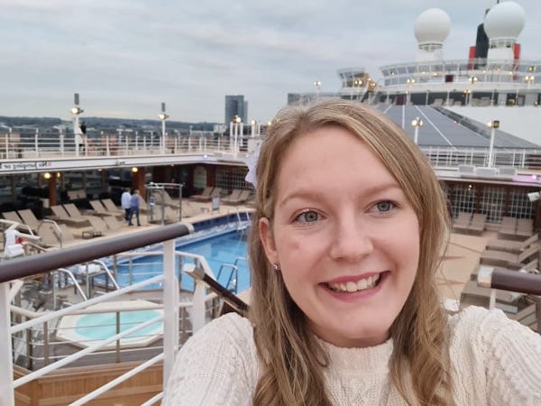 I was one of the youngest guests on a Luxury Cruise