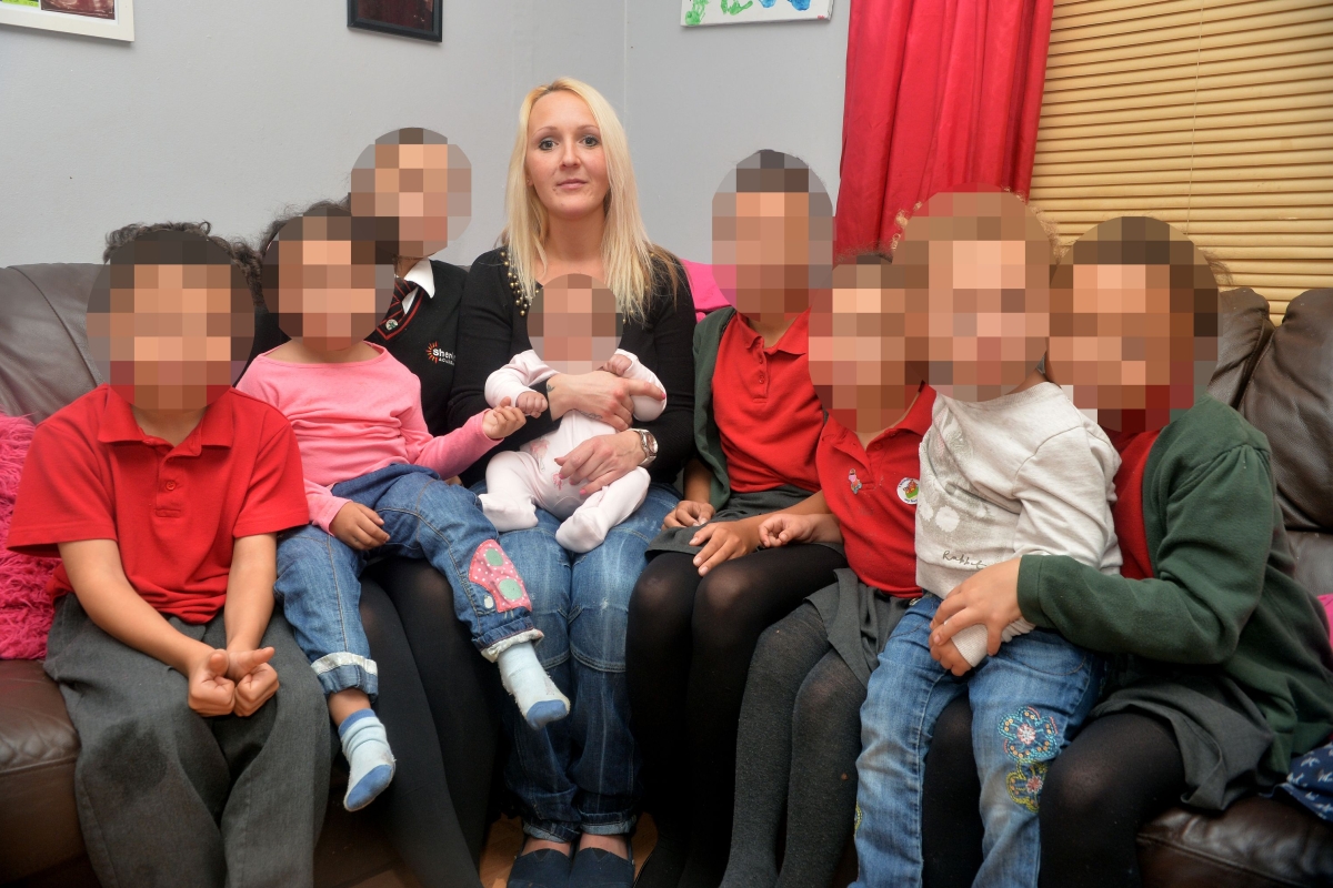 I’m a mum-of-eight & I have to use foodbanks to feed my kids… no one will give me a job they think I’m a scrounger