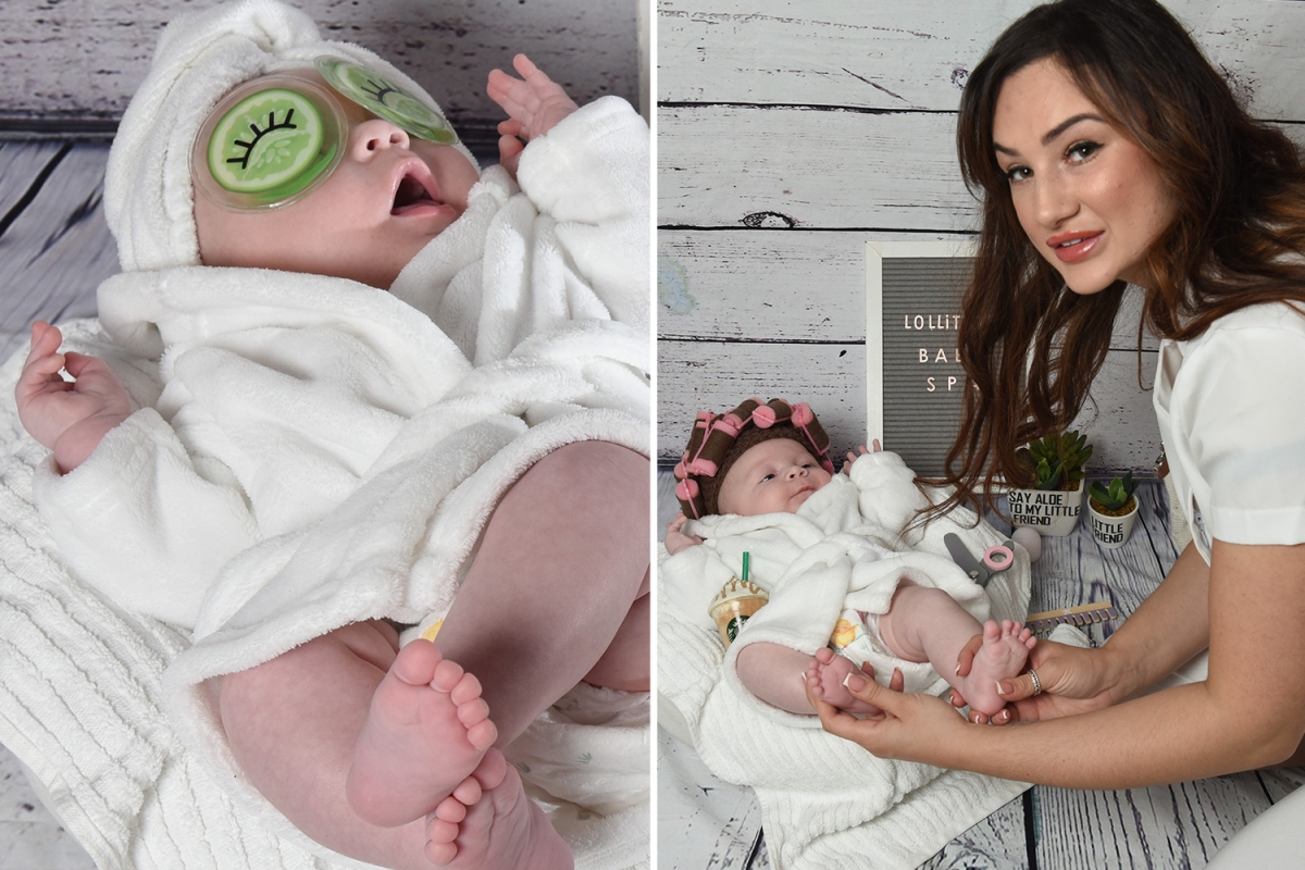 I’m a new mum and take my three-month-old son to the spa every week, massages and hot stone treatments help him sleep