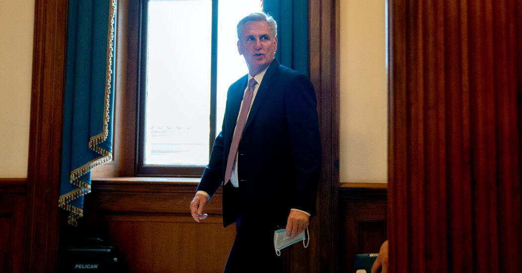 Kevin McCarthy Speaks for More Than Eight Hours to Delay a House Vote