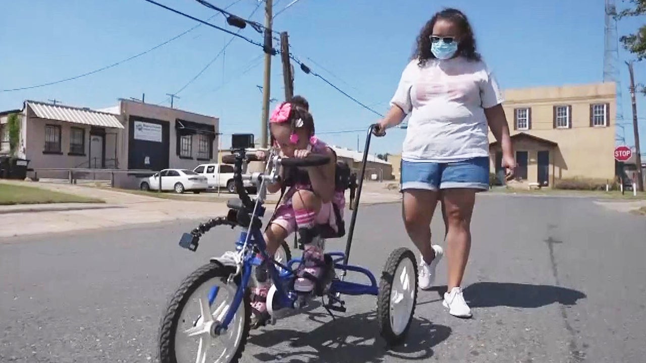 Retired Louisiana man creates and donates custom bikes for children with special needs