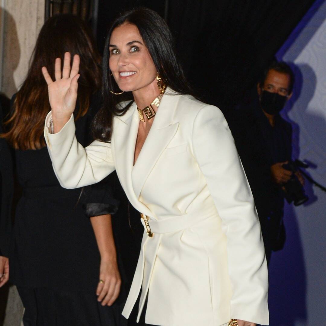 See Demi Moore’s Latest Red Carpet Look at the 2021 Fashion Awards
