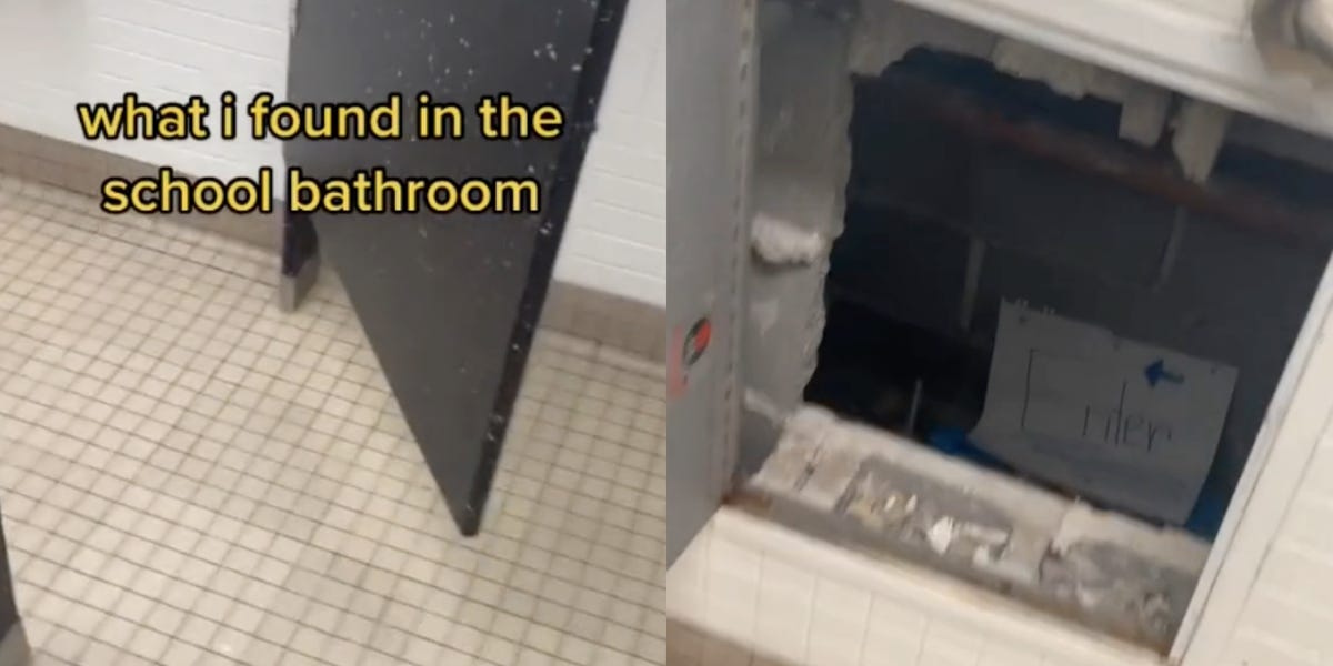 Student Finds Secret Passage Hidden in School Bathroom in Viral TikTok