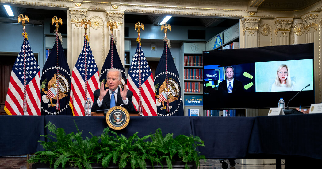 The Biden administration, under fire for supply chain woes, says stores will be fully stocked for the holidays.