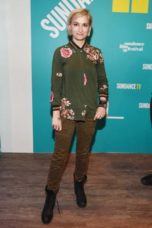 Filmmaker Halyna Hutchins, photographed in 2018 at Sundance Film Festival.