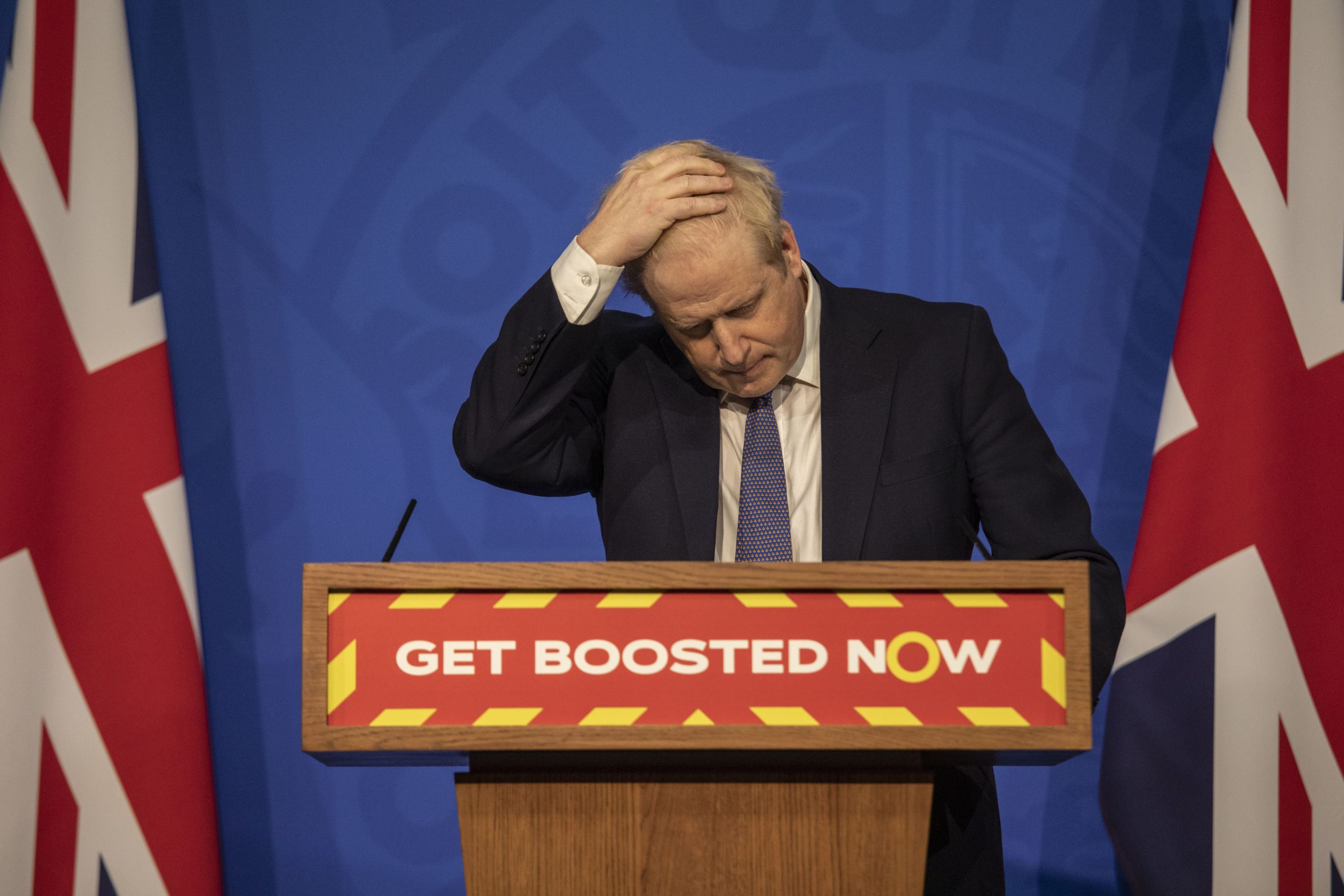 This 10 second clip from Boris Johnson’s latest Covid briefing might be the most awkward thing you see today
