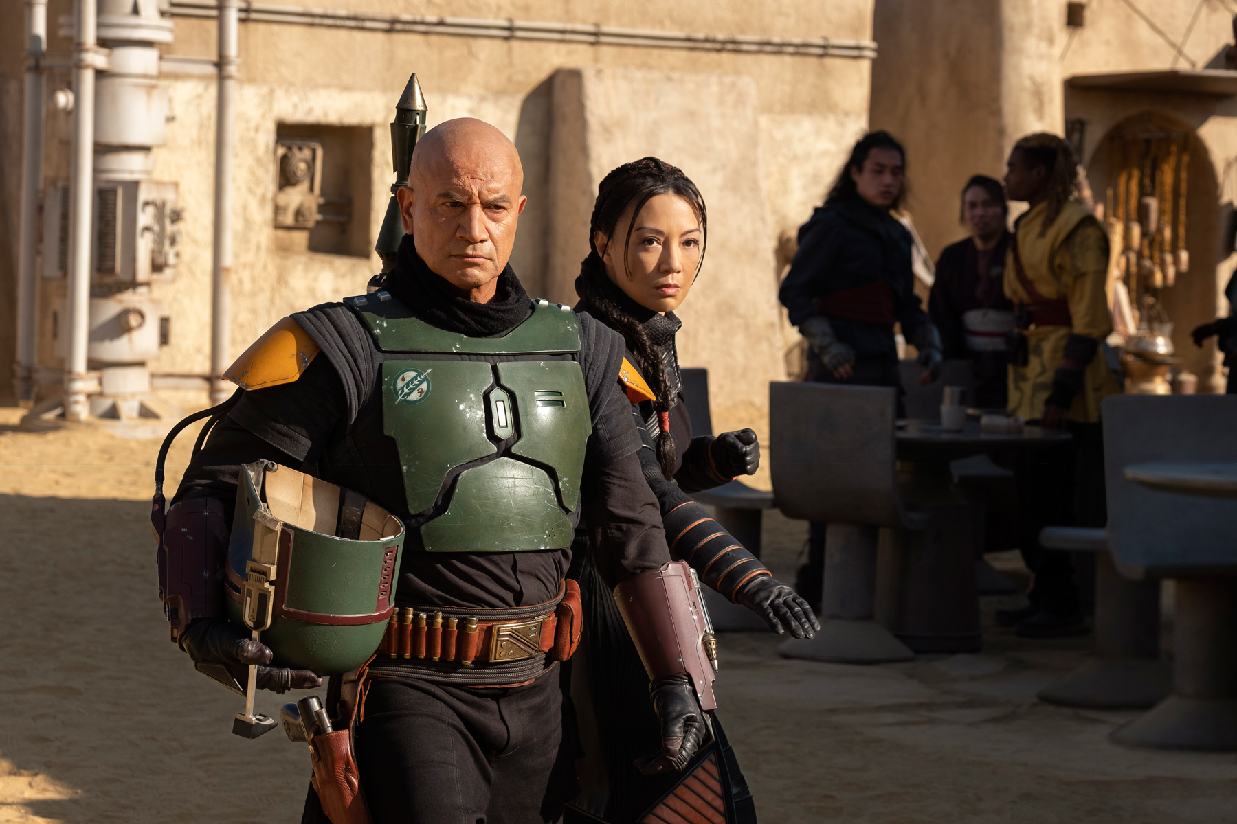 Inside “The Book of Boba Fett” with Temuera Morrison, Ming-Na Wen