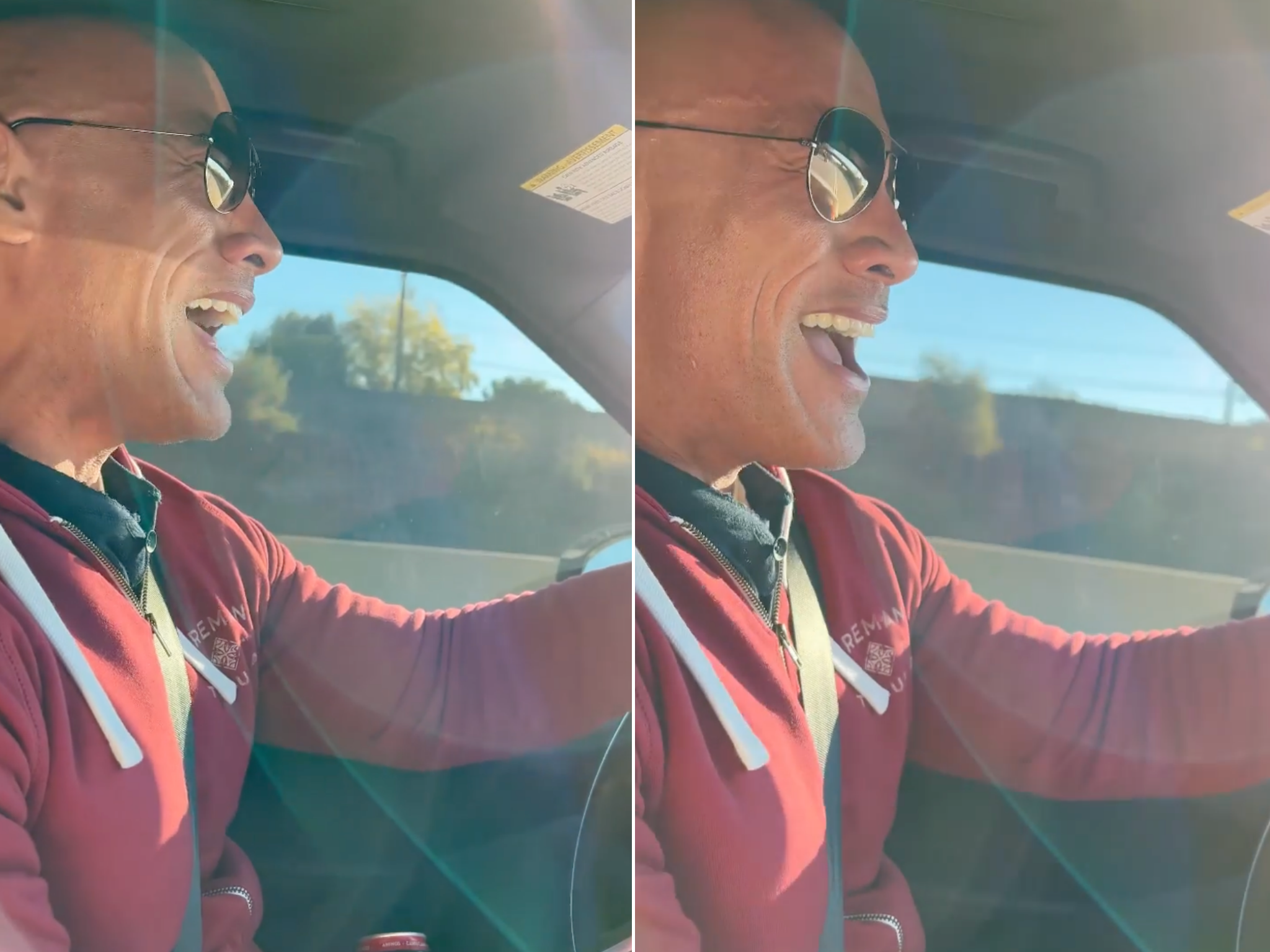 You won’t find a better thing than seeing The Rock sing a George Michael song.