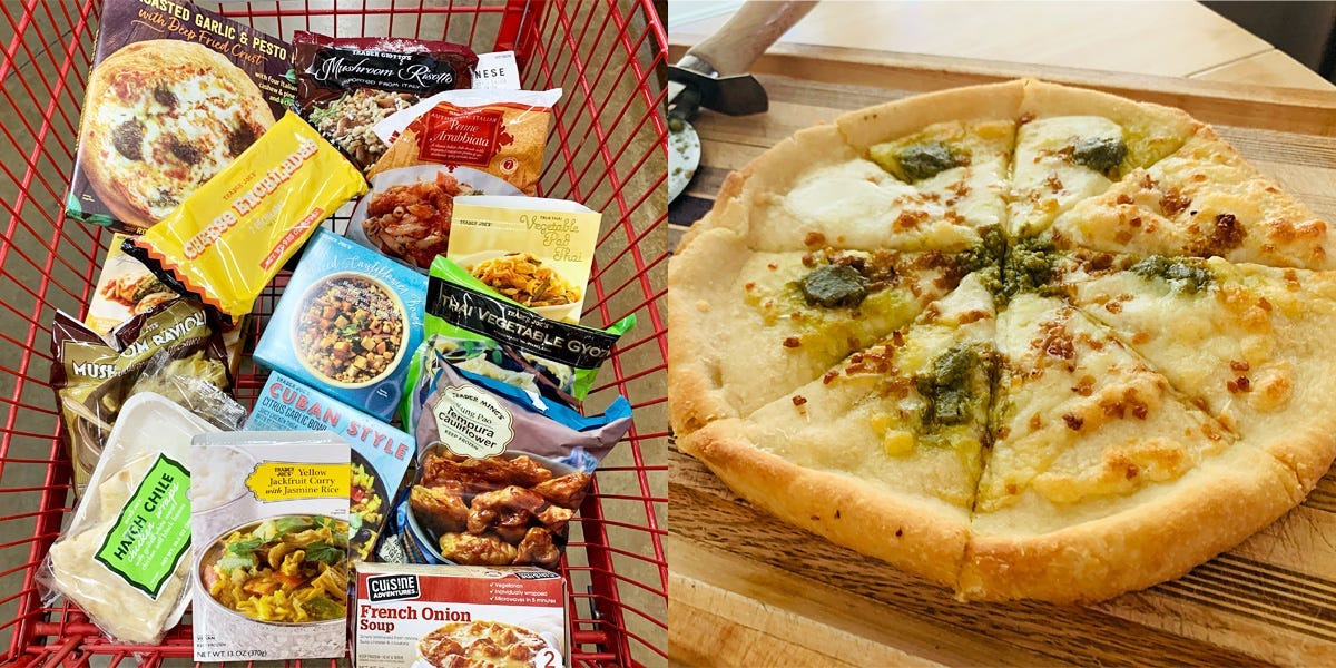 Try Trader Joe’s Frozen Dinners + Pictures