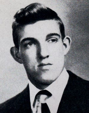 The East Nashville High School senior photo of Ralph Emery in 1951.