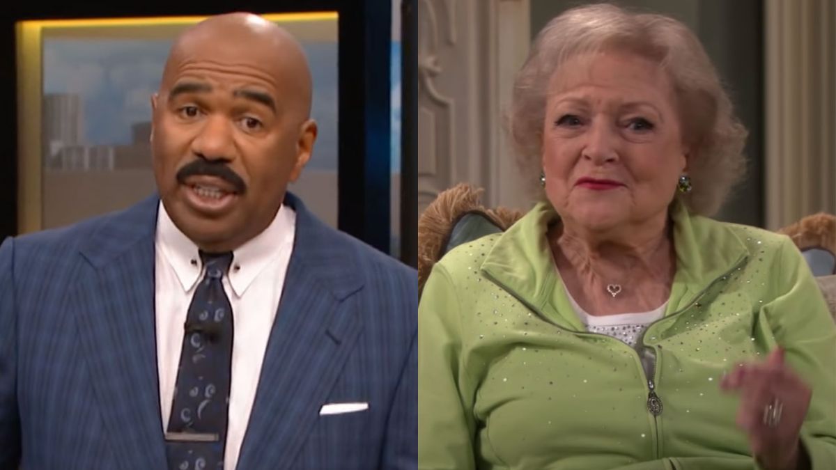 Steve Harvey Recalls What It’s Been Like Sharing A Birthday With Betty White Over The Years