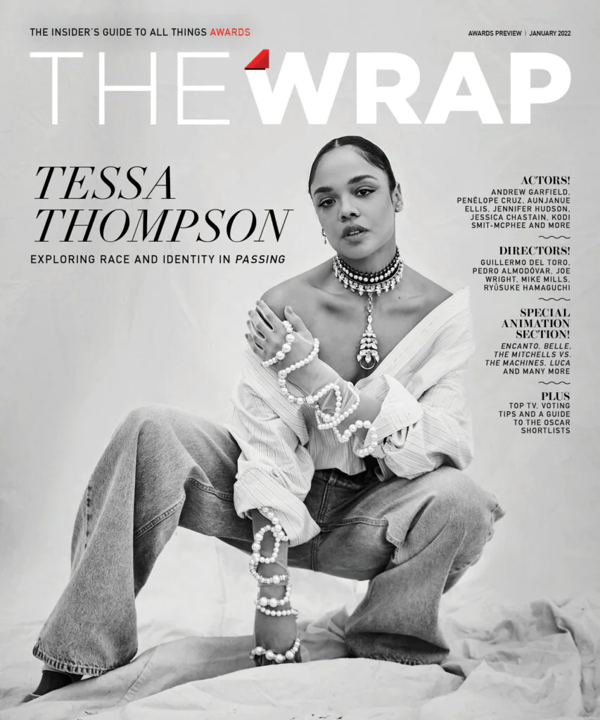 Tessa Thompson Wrap magazine cover