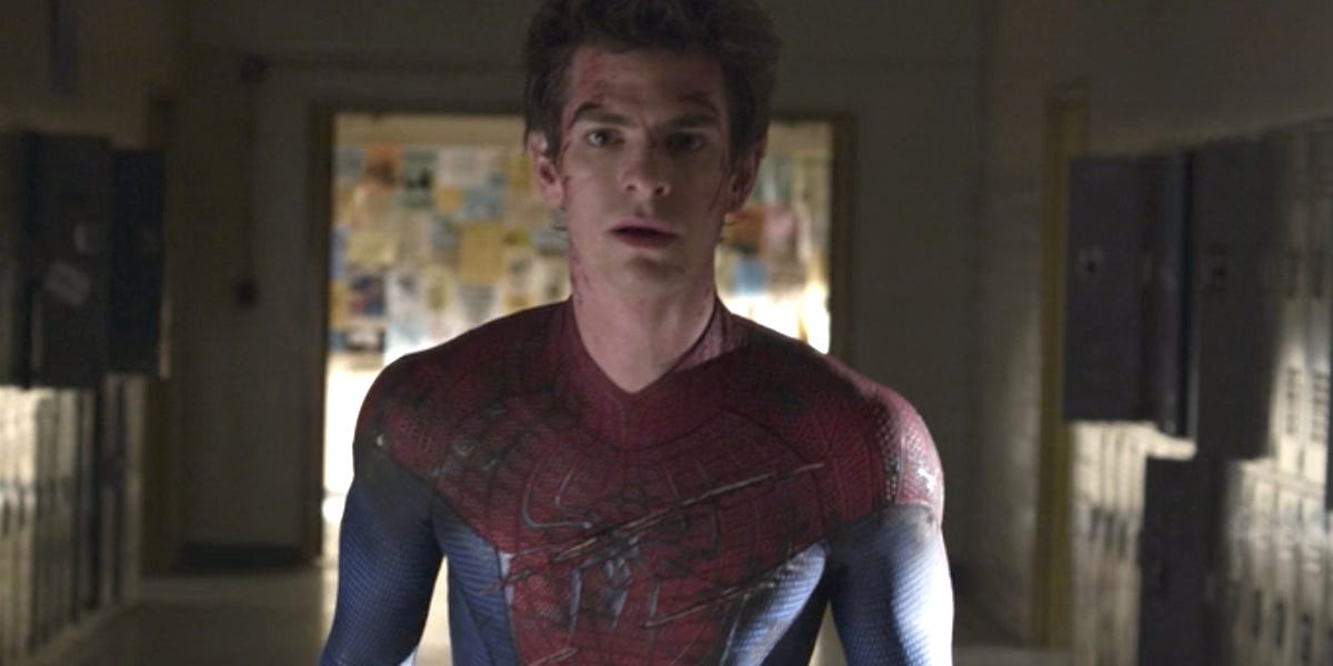 Andrew Garfield Wore his Amazing Spider-Man Costume for ‘No Way Home.