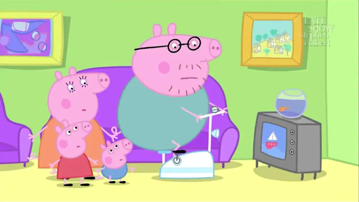 Peloton Is Framed for Murder by Peppa Pig’s Mom