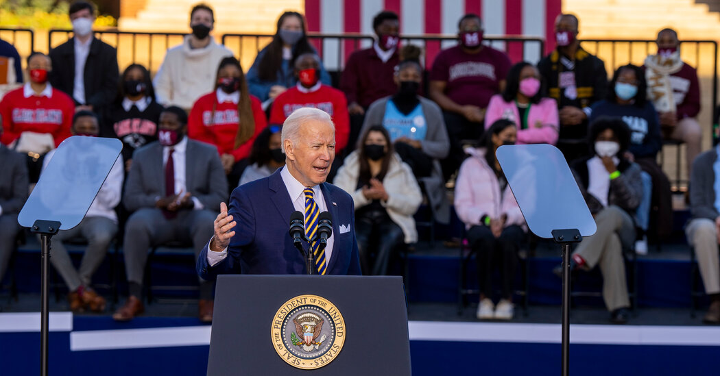 Biden Attacks Republicans for Using the Filibuster to Pull Apart the Senate